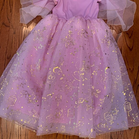 Disney Store Rapunzel Gown Dress Princess Dress Tangled | Size 9/10 - Picture 7 of 9